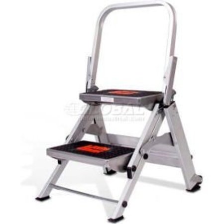LITTLE GIANT LADDERS Little Giant® Safety Aluminum Step Ladder - 2 Step - 10210BA 10210BA